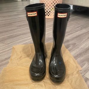 Hunter talk rain boots women 35/36